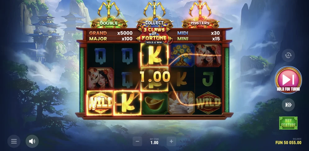 3 Claws of Aztec Fire Slot