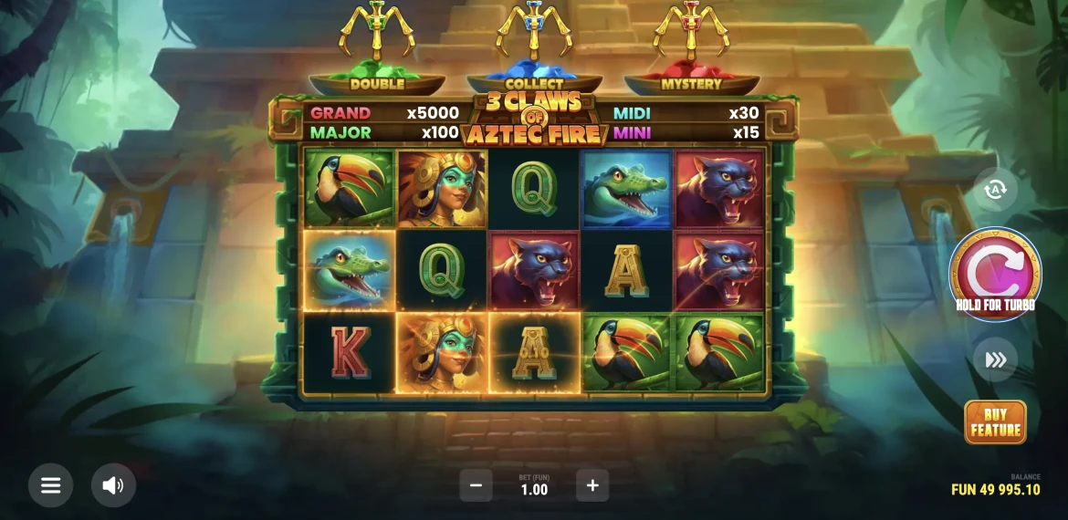 3 Claws of Aztec Fire
