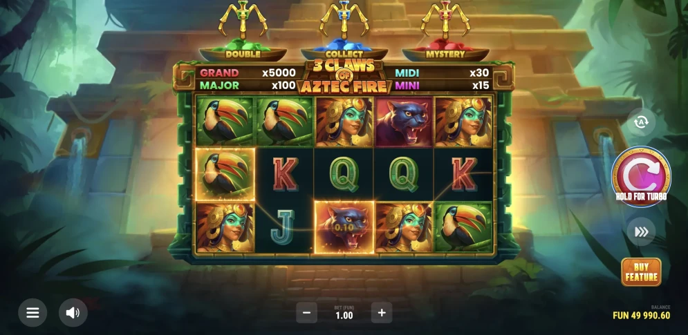 3 Claws of Aztec Fire